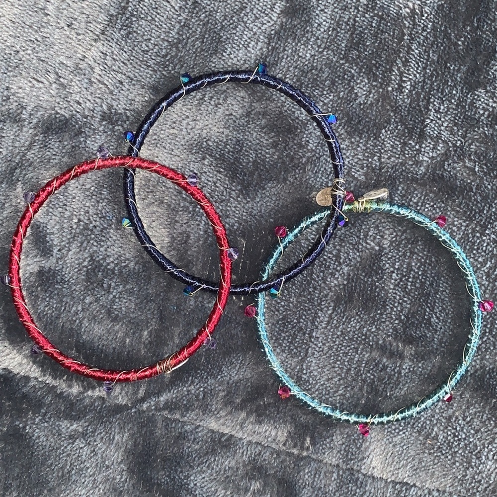Set of three VICKY LEE bracelets